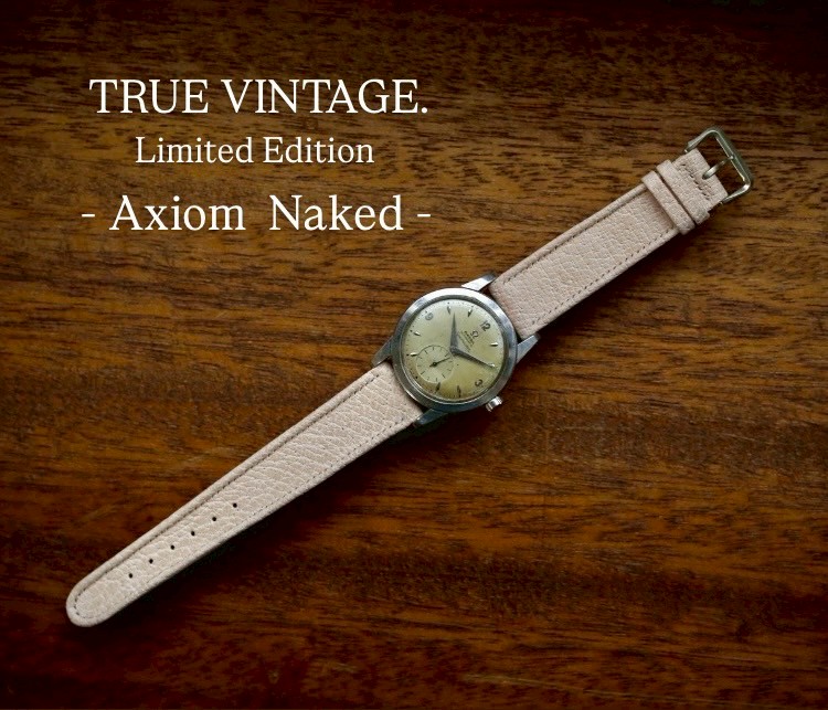 【True vintage × White Kings別注】 ”Axiom Naked” 限定販売