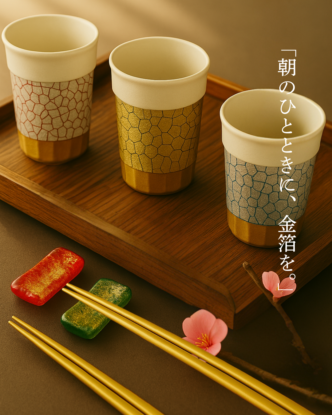【朝ごはんに、“特別”を添える器】今日はいい日になりそう。そんな気持ちを、お皿や箸から。