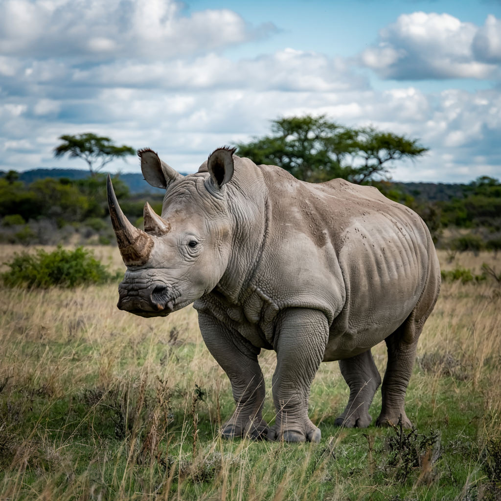 ― 残された最後の2頭― シロサイの物語