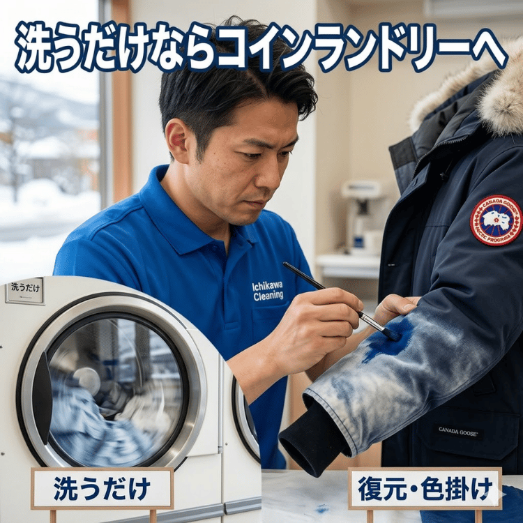 「洗うだけ」ならコインランドリーへどうぞ。広告ばかり立派なクリーニング店には出さないでください