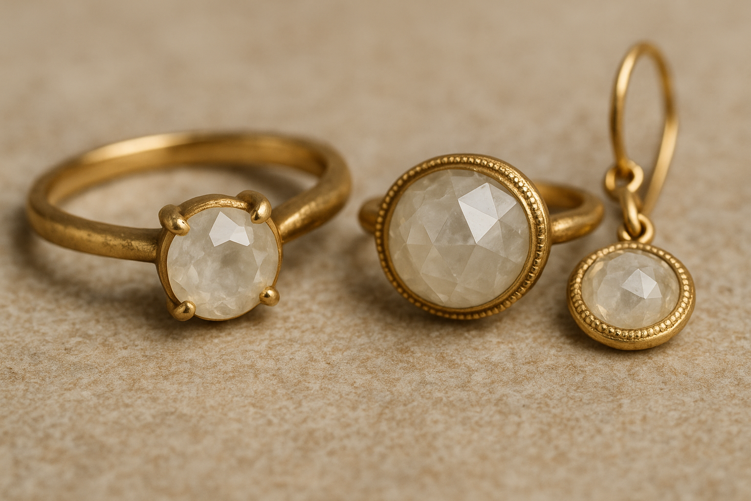 やわらかな輝きをまとう ― ミルキー（Milky）ダイヤモンドの魅力