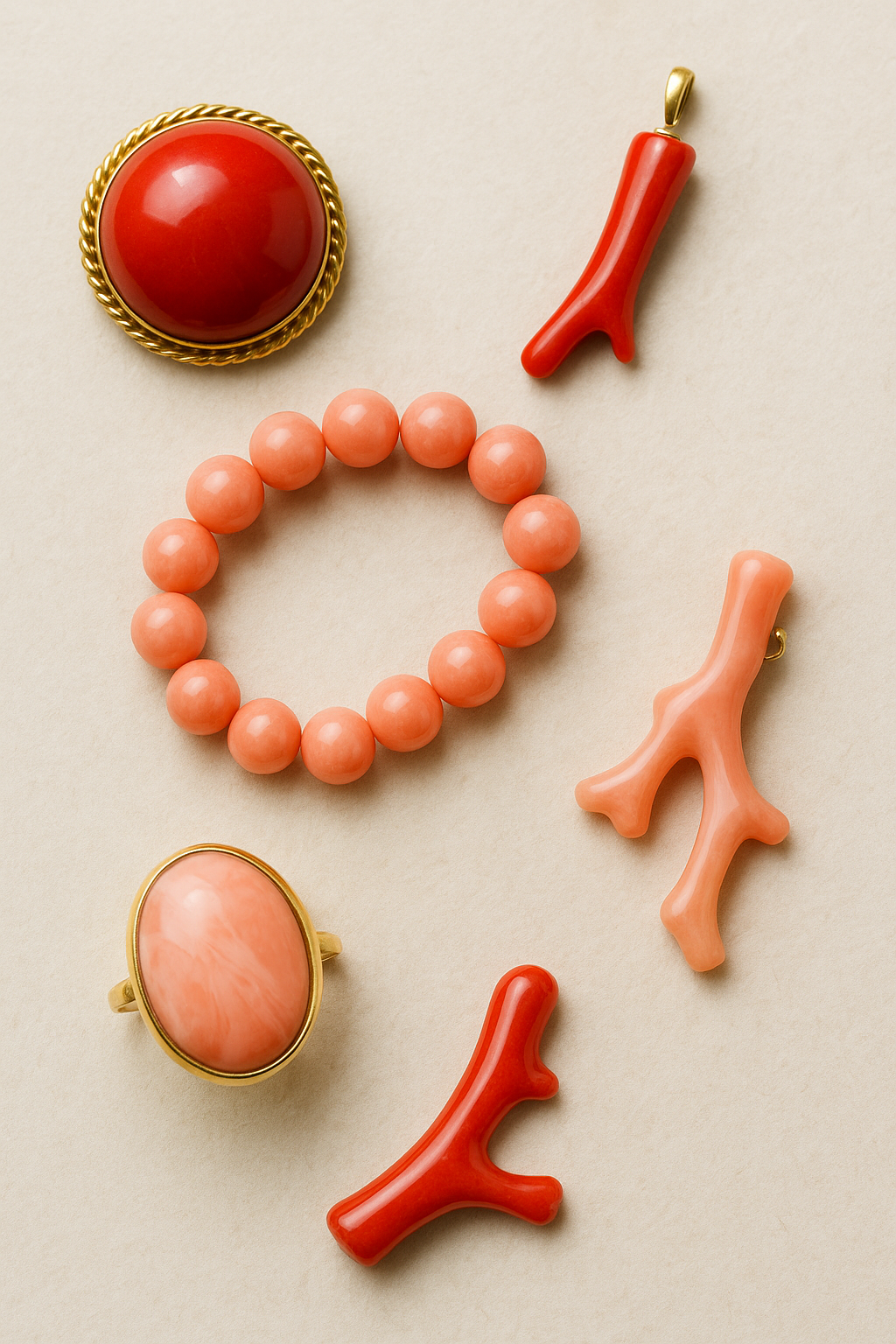 ジュエリーに使われる珊瑚 ― 海からの贈りもの