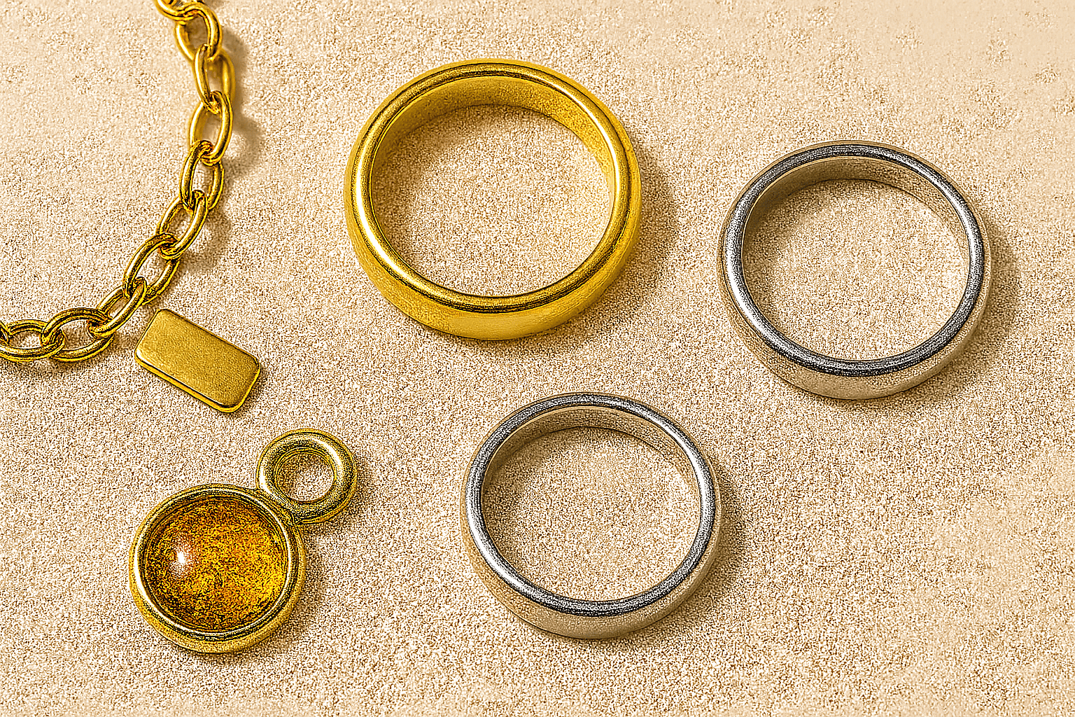 🔎 リング内側の刻印の秘密 ― 金属素材を示す小さなサイン