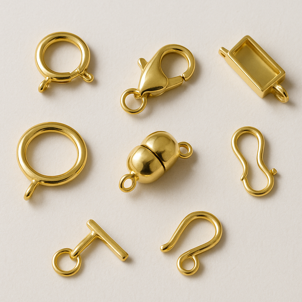 🔗 ジュエリーの留め具🔗 ジュエリーの留め具図鑑 ― 小さなパ図鑑 ― 小さなパーツの大きな役割