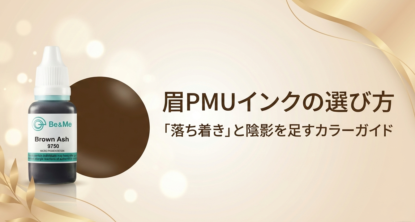 眉PMUインクの選び方｜「落ち着き」と陰影を足すカラーガイド