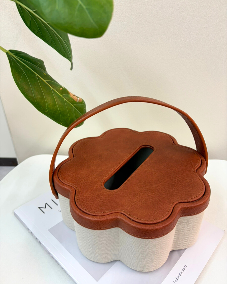 【バイカラーテッィシュケース】お部屋がいっきに格上げするケース✨