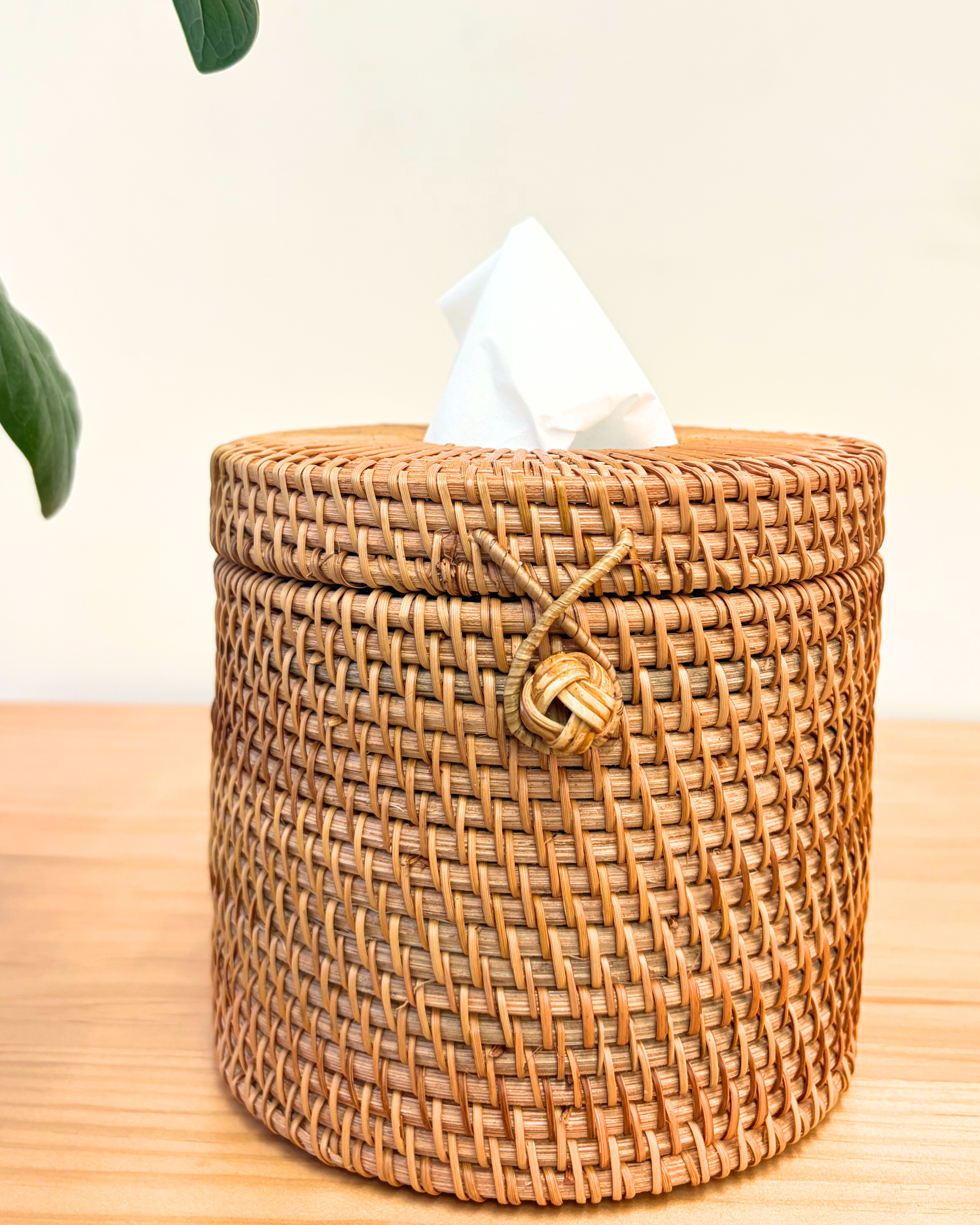 【ラタンティッシュケース】“隠す収納”でお部屋すっきり。小物入れとしても大活躍✨