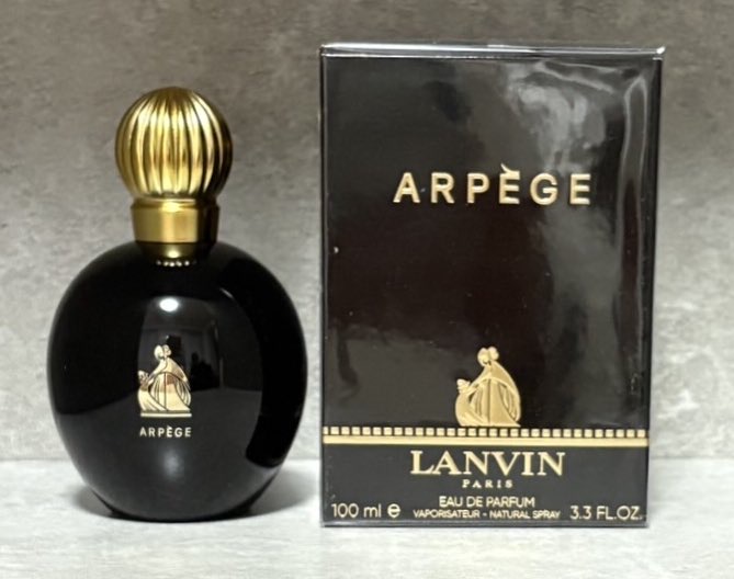 LANVIN Arpège 漆黒ブラック🐦‍⬛♥️