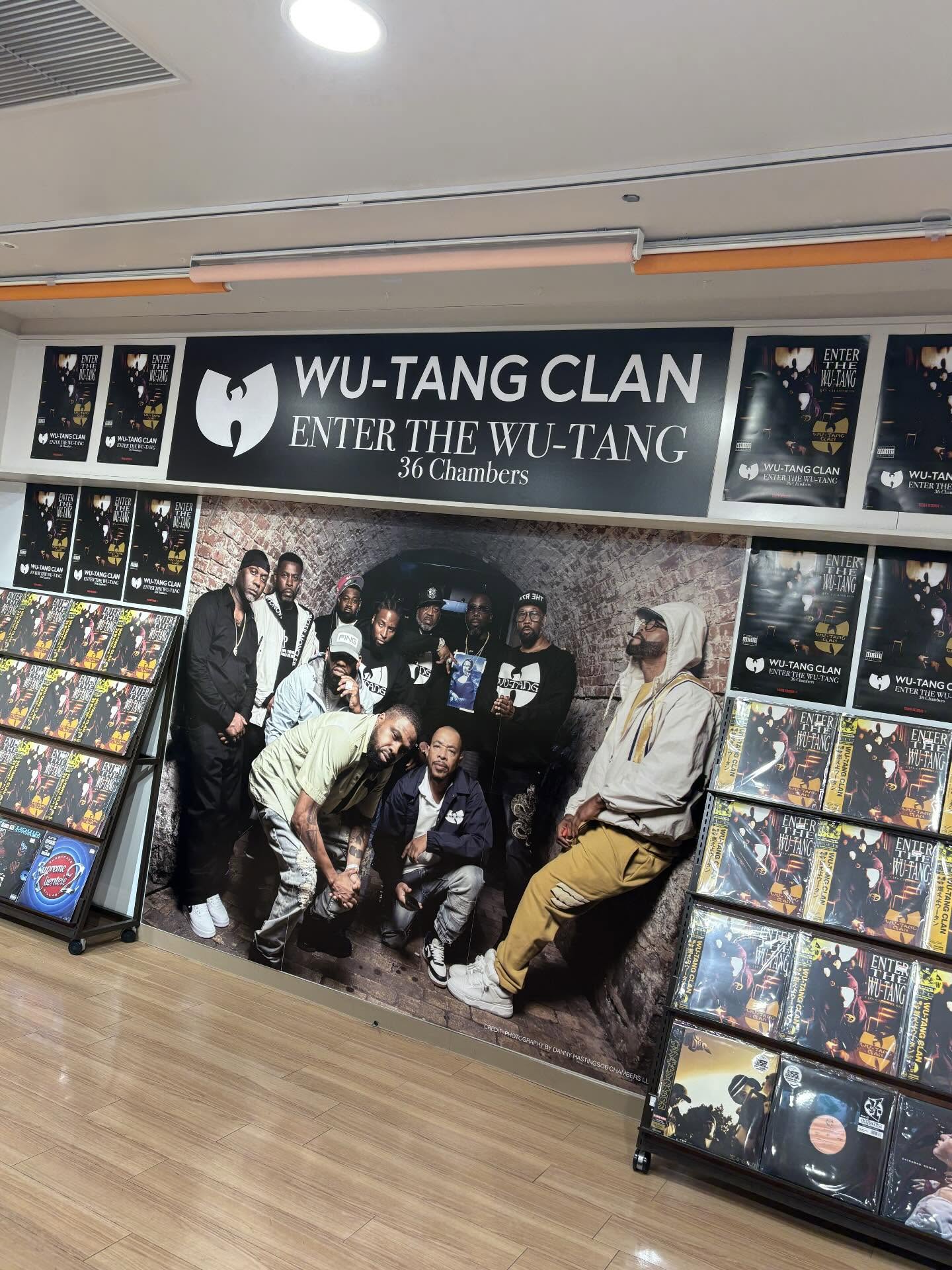 WU-TANG CLAN 来日記念サイン会&キャンペーンの実施が決定