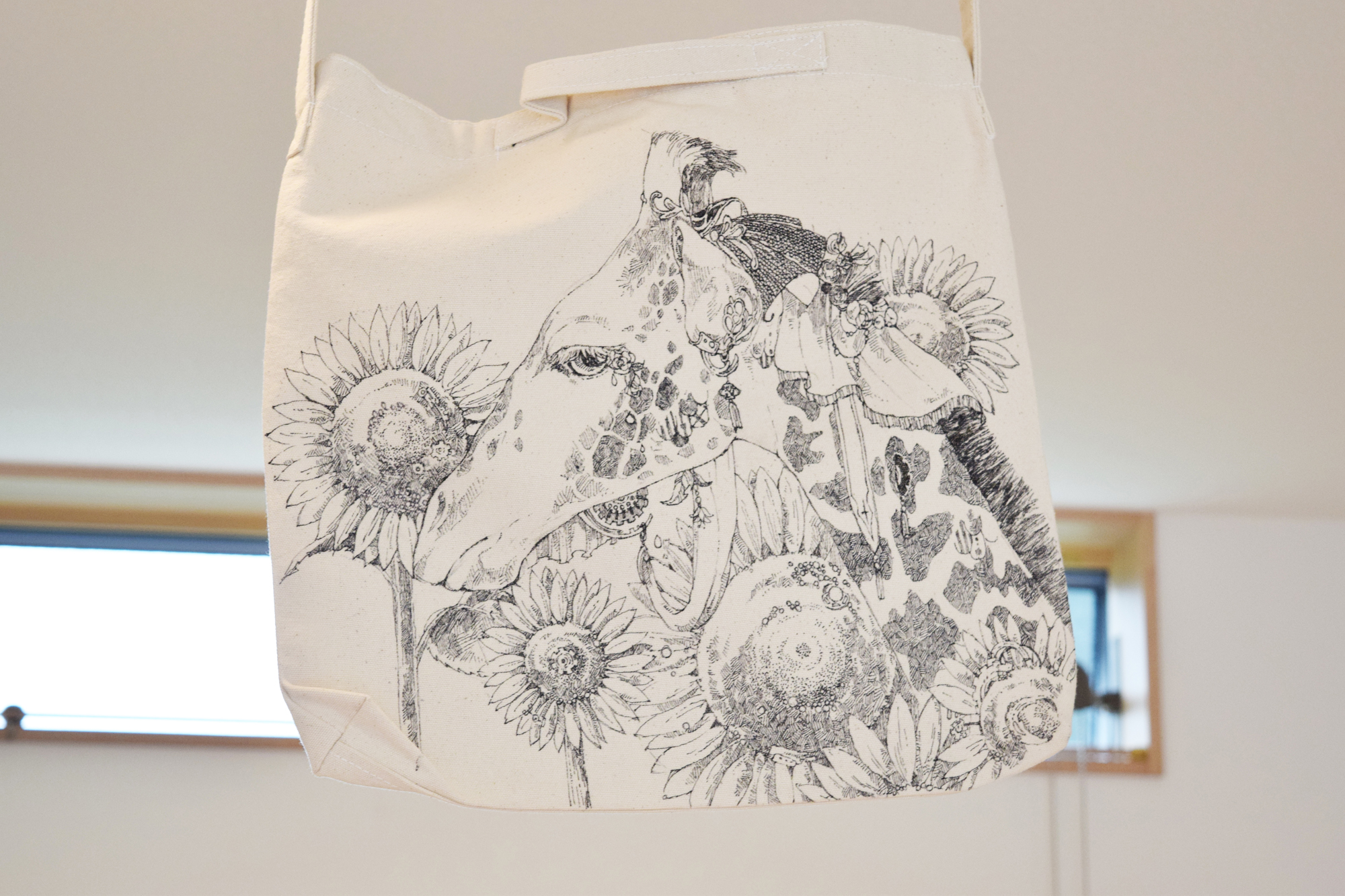 美しすぎる落書き!!「Doodle tote bag」from.umi.doodle