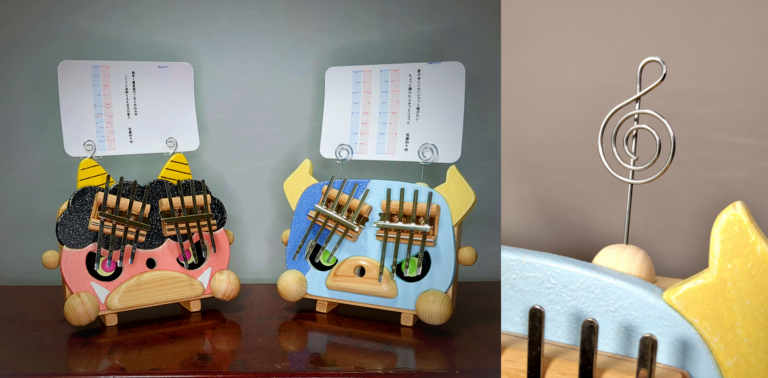 譜面カードとメモクリップ【2024年7月8日ごろ】