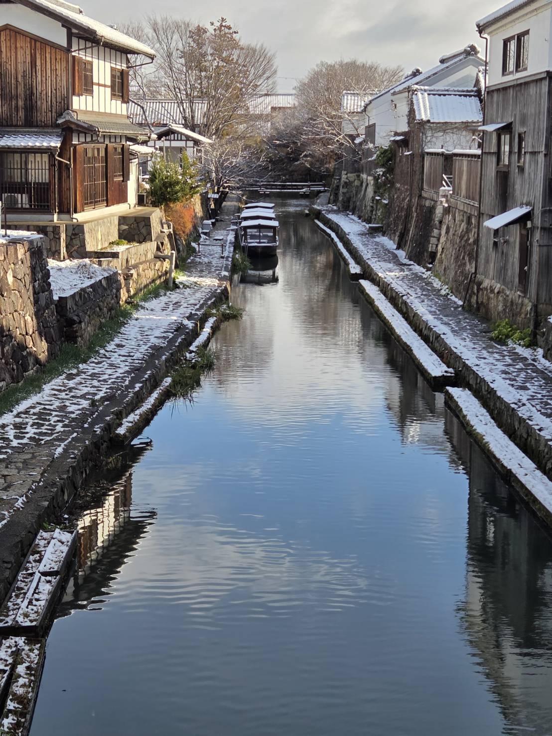 1月3日（土）滋賀県近江八幡市にある「八幡堀」にウォーキングに行ってきました。