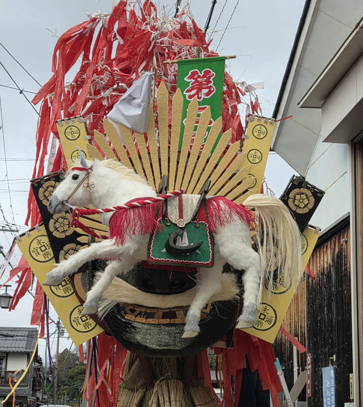 3月15日（日）、近江八幡「左義長祭（さぎちょうまつり）」へ！日牟礼八幡宮で春を感じた一日