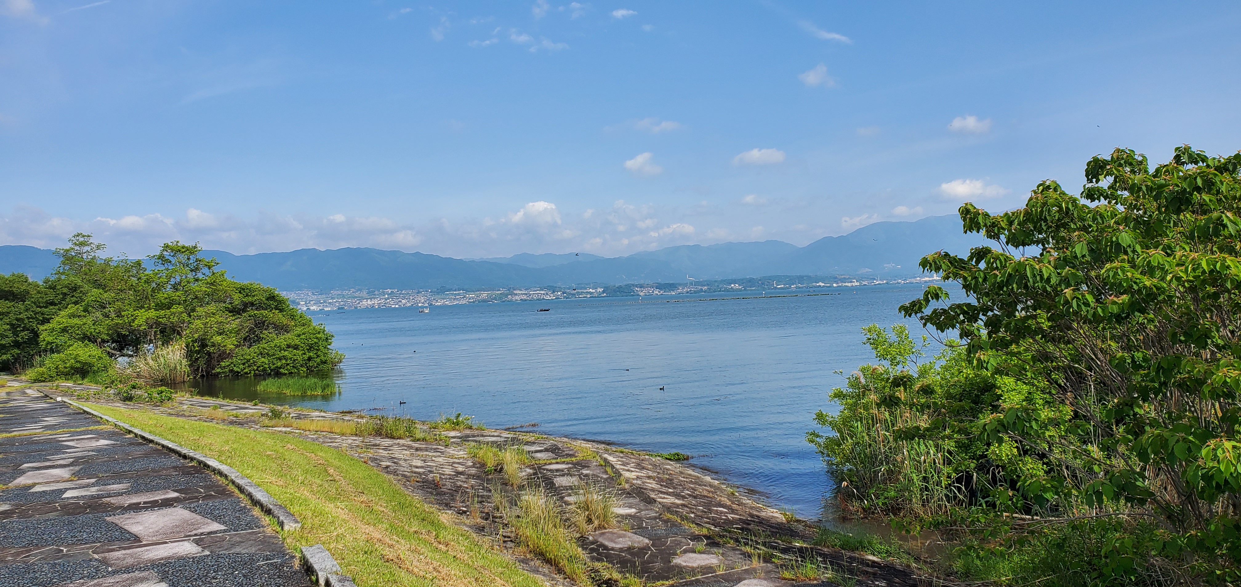 2025年5月18日（日）「道の駅草津」から「烏丸半島」へウォーキングに行ってきました。