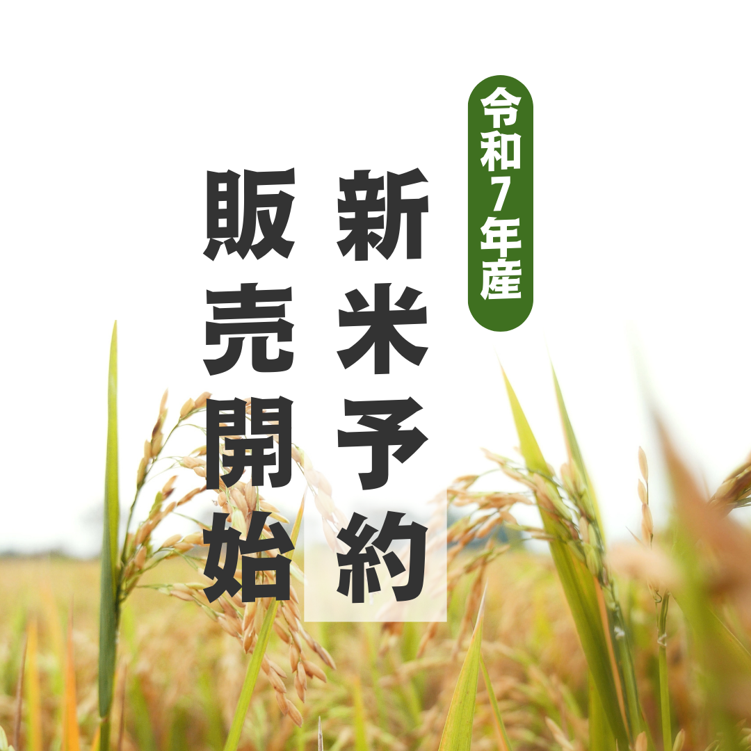 令和7年産（新米）のご予約について