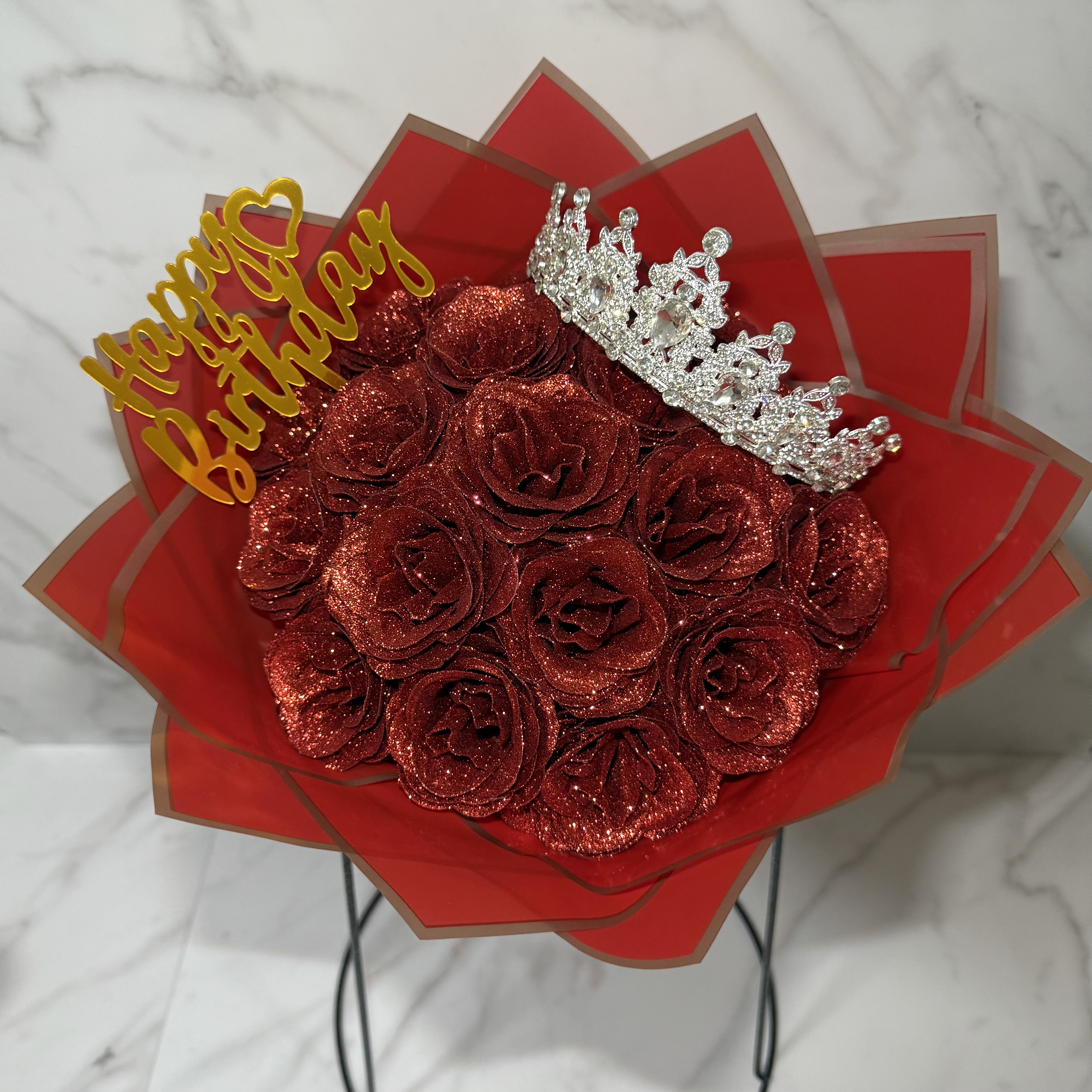 ギラギラで可愛い!新作グリッターローズ登場🌹✨