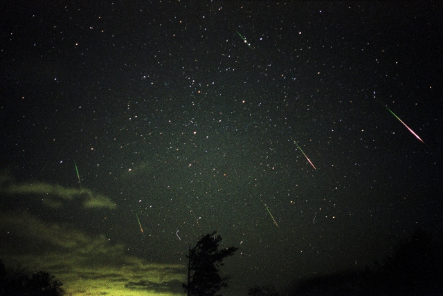 暑い夜のペルセウス