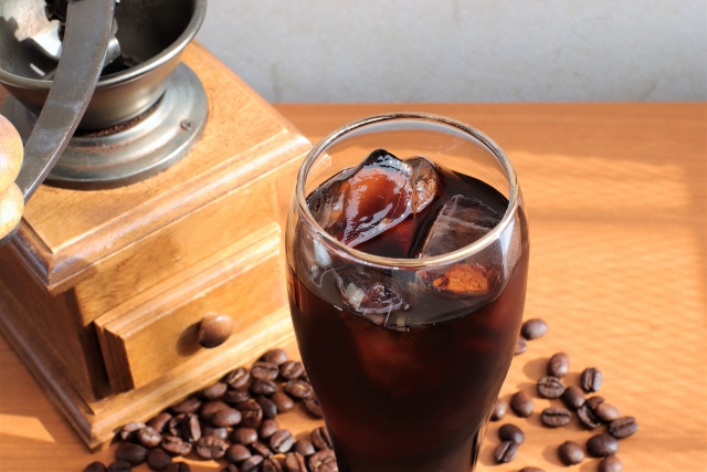 暑い時にはアイスコーヒー