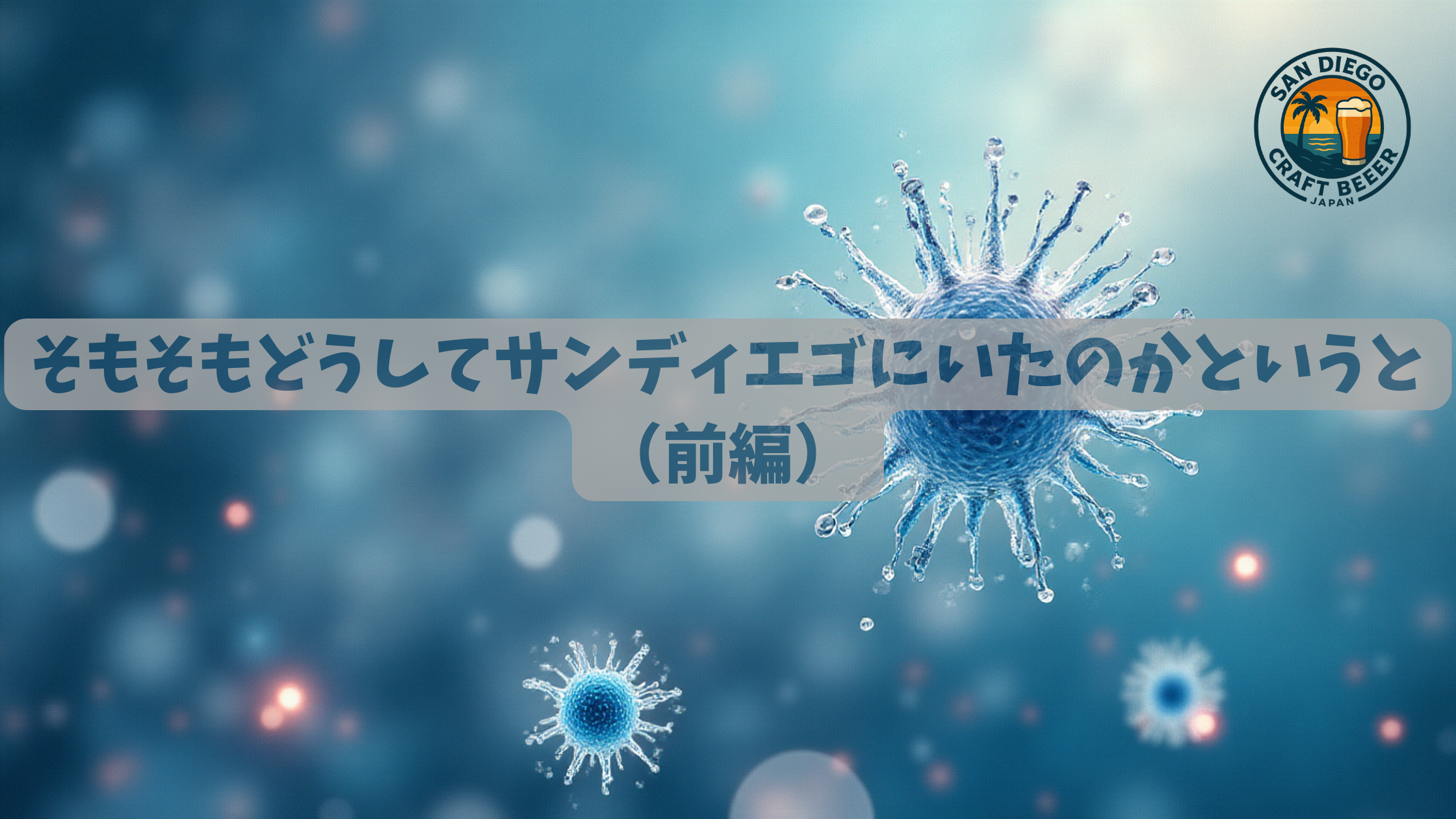 そもそもどうしてサンディエゴにいたのかというと（前編）
