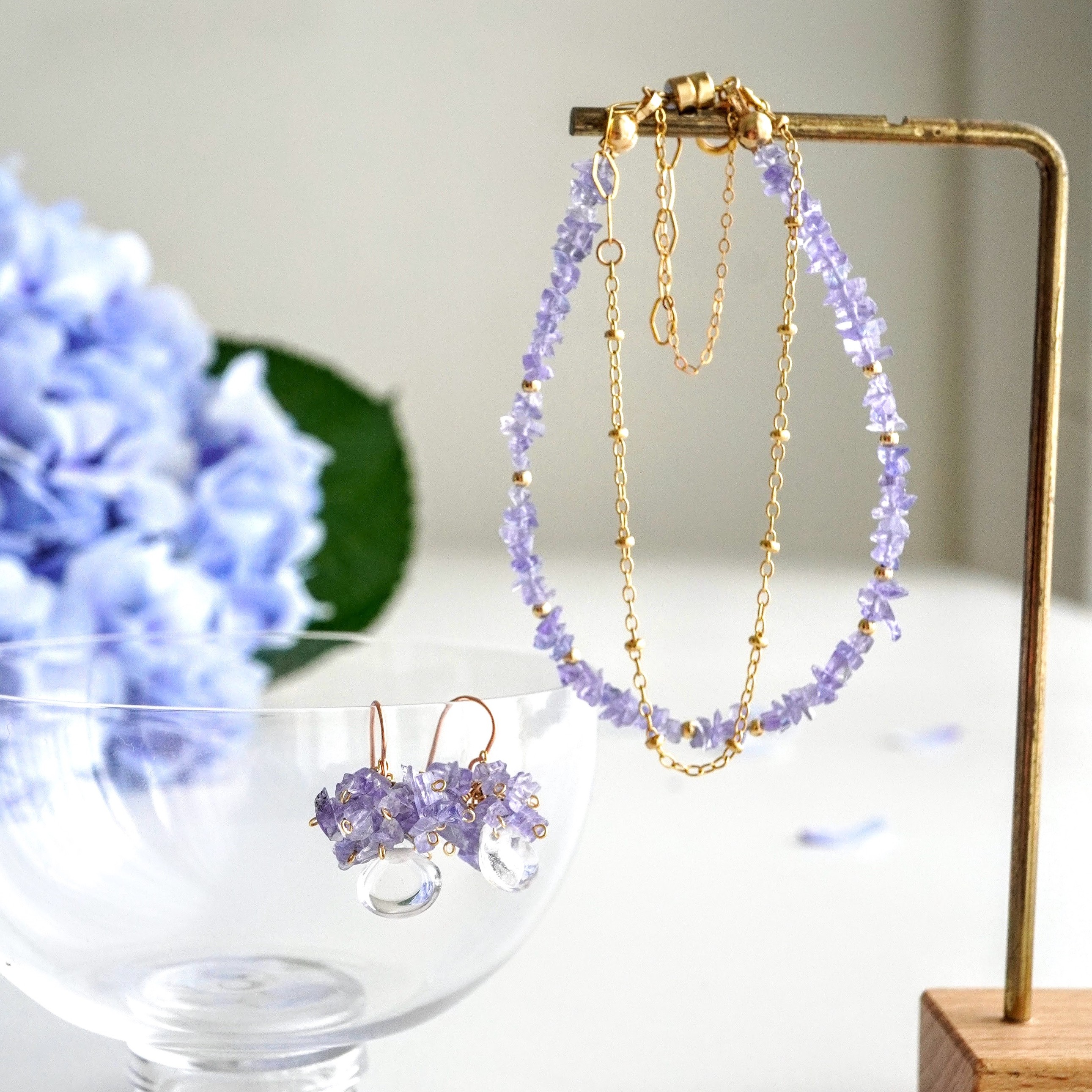 今夜21時新作発売✨20時半～LIVE！6月「紫陽花」