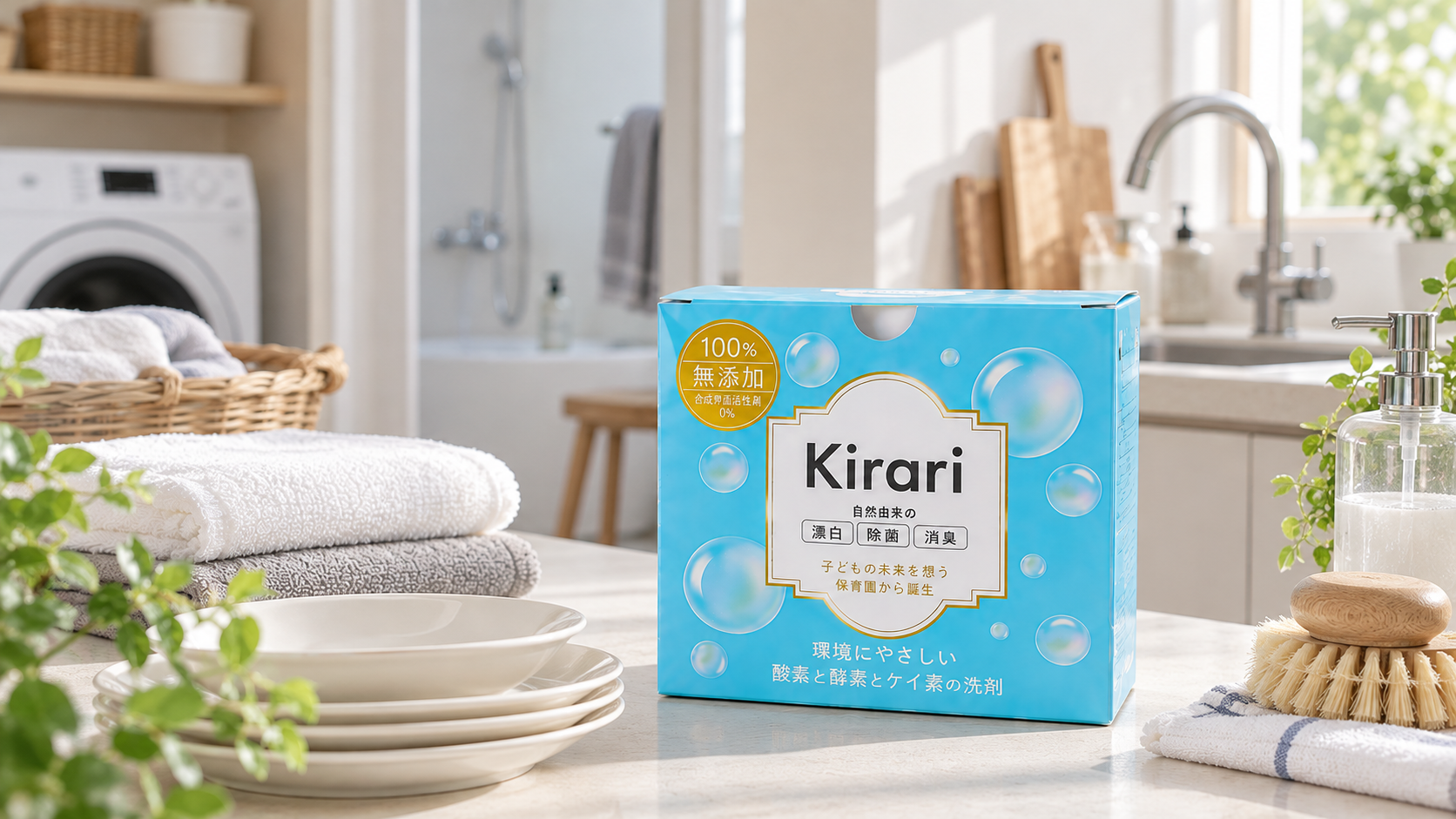 おうちに、洗剤っていくつありますか?