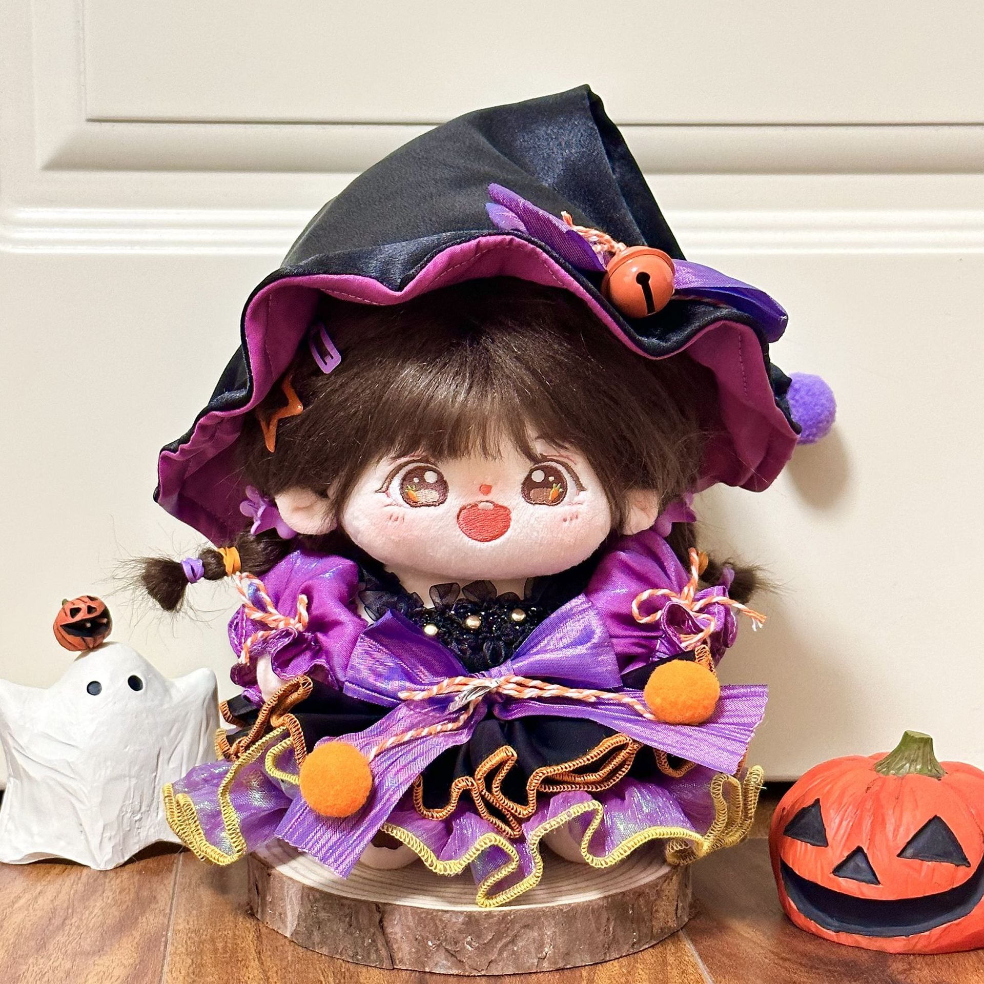 ハロウィンを楽しもう🎃ぬいちゃんの特別な着せ替えセット🧸🖤