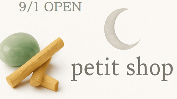 🌙 petit shop が正式オープンしました │ petit shop