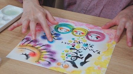 画家わだのめぐみの世界観
