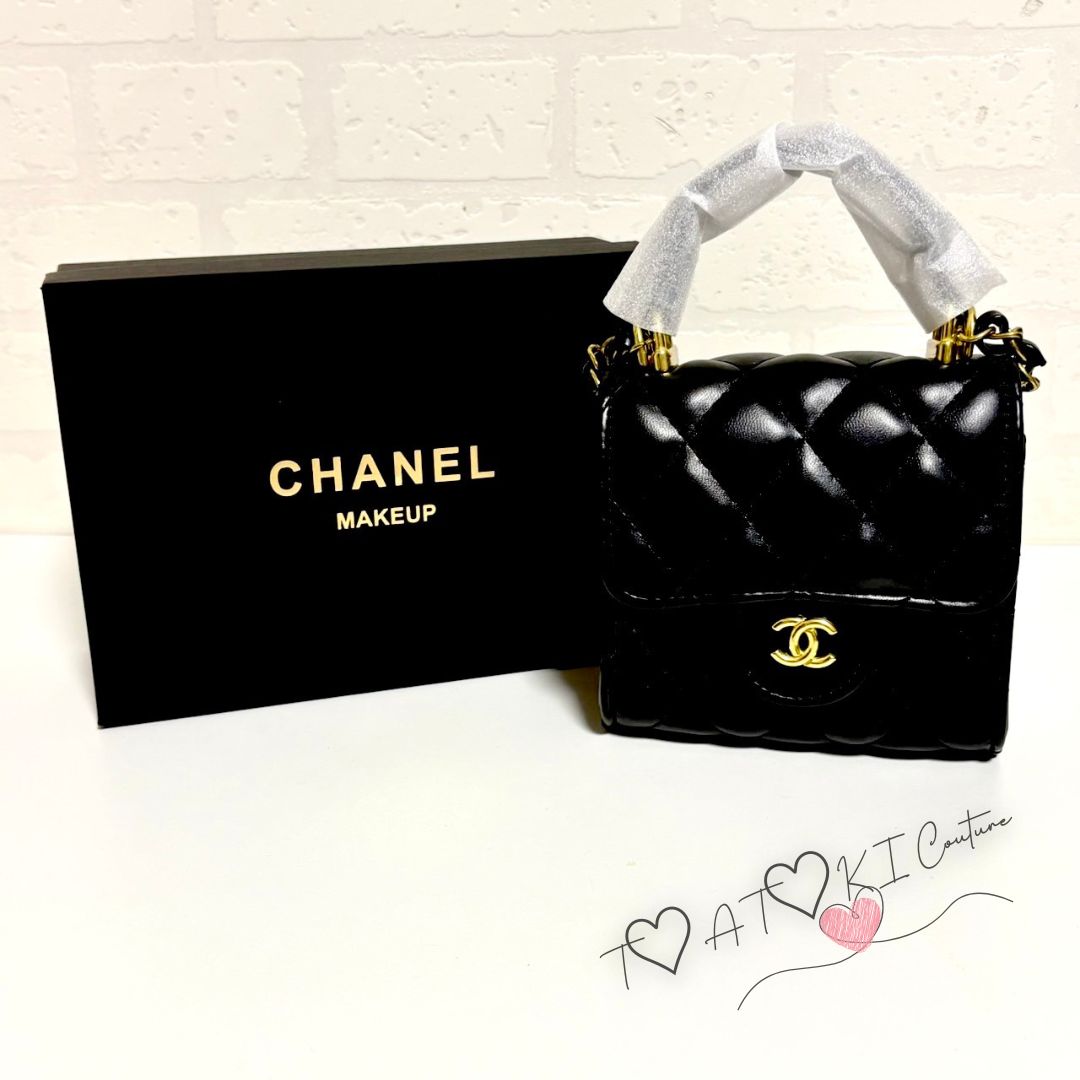 【ノベルティ】❤CHANEL❤ブラック ミニバッグ ショルダー|T♡AT♡KI Couture