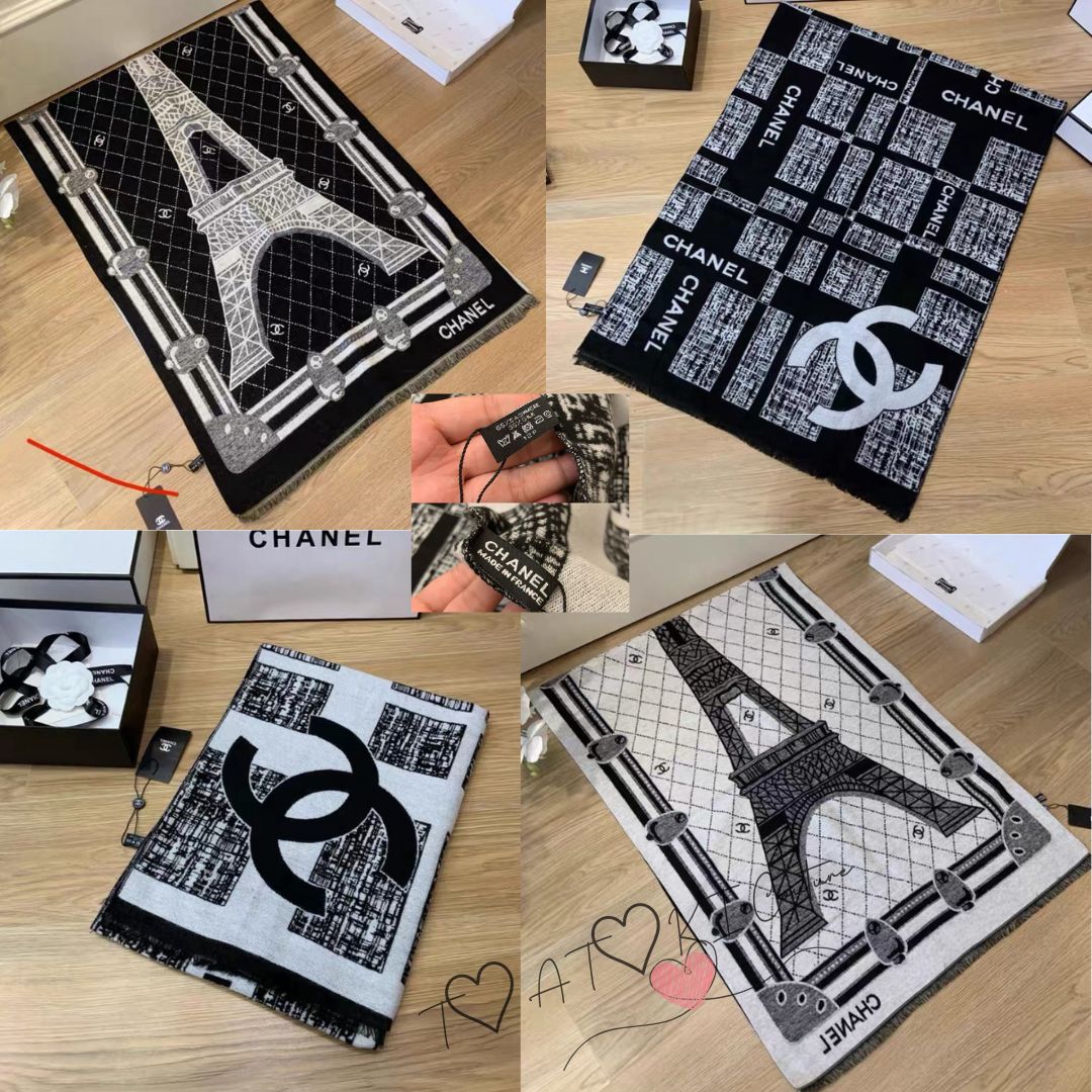 ♡CHANEL♡大判ストールで冬のおしゃれを格上げ✨|T♡AT♡KI Couture