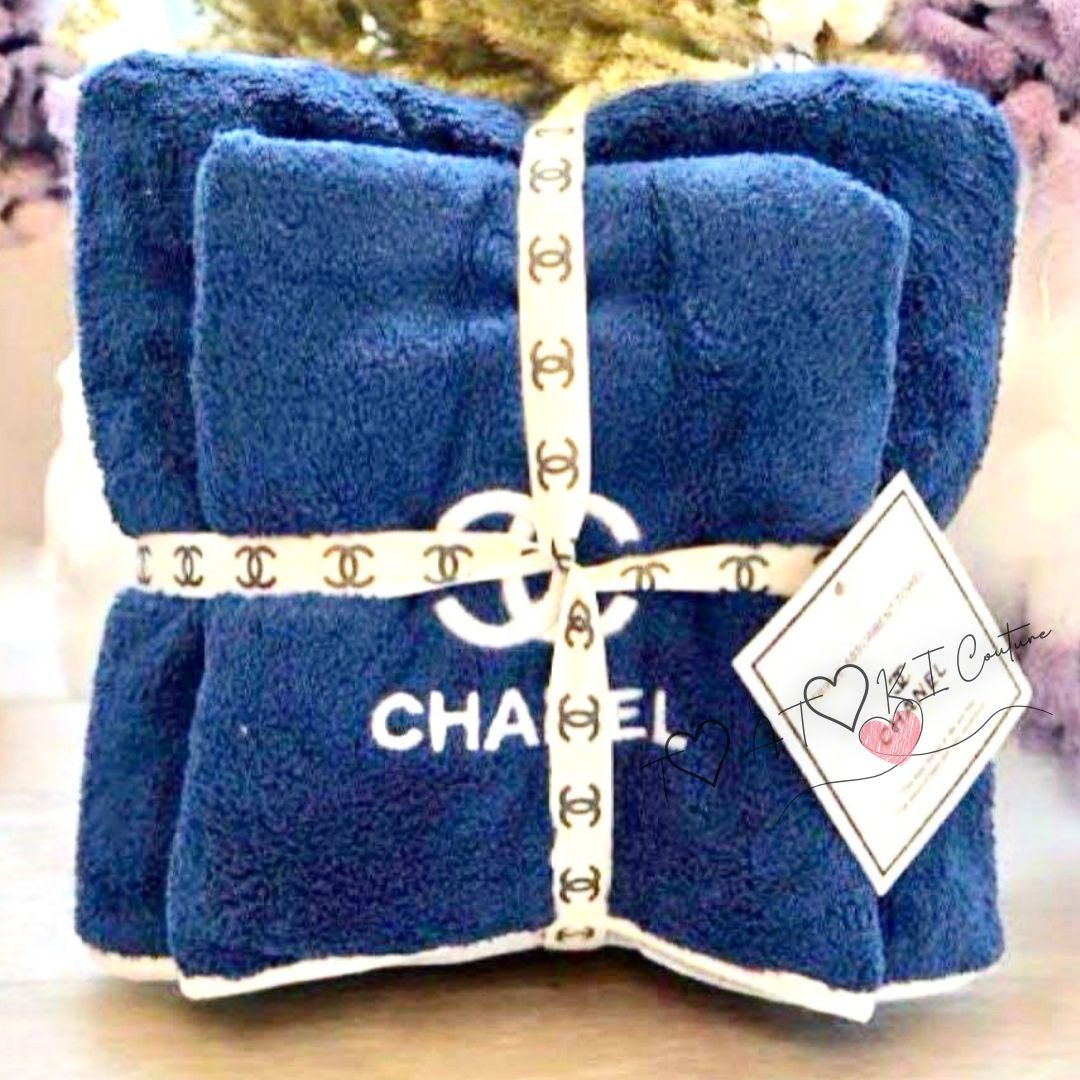 【ノベルティ】❤CHANEL❤タオルセット ネイビー💙|T♡AT♡KI Couture