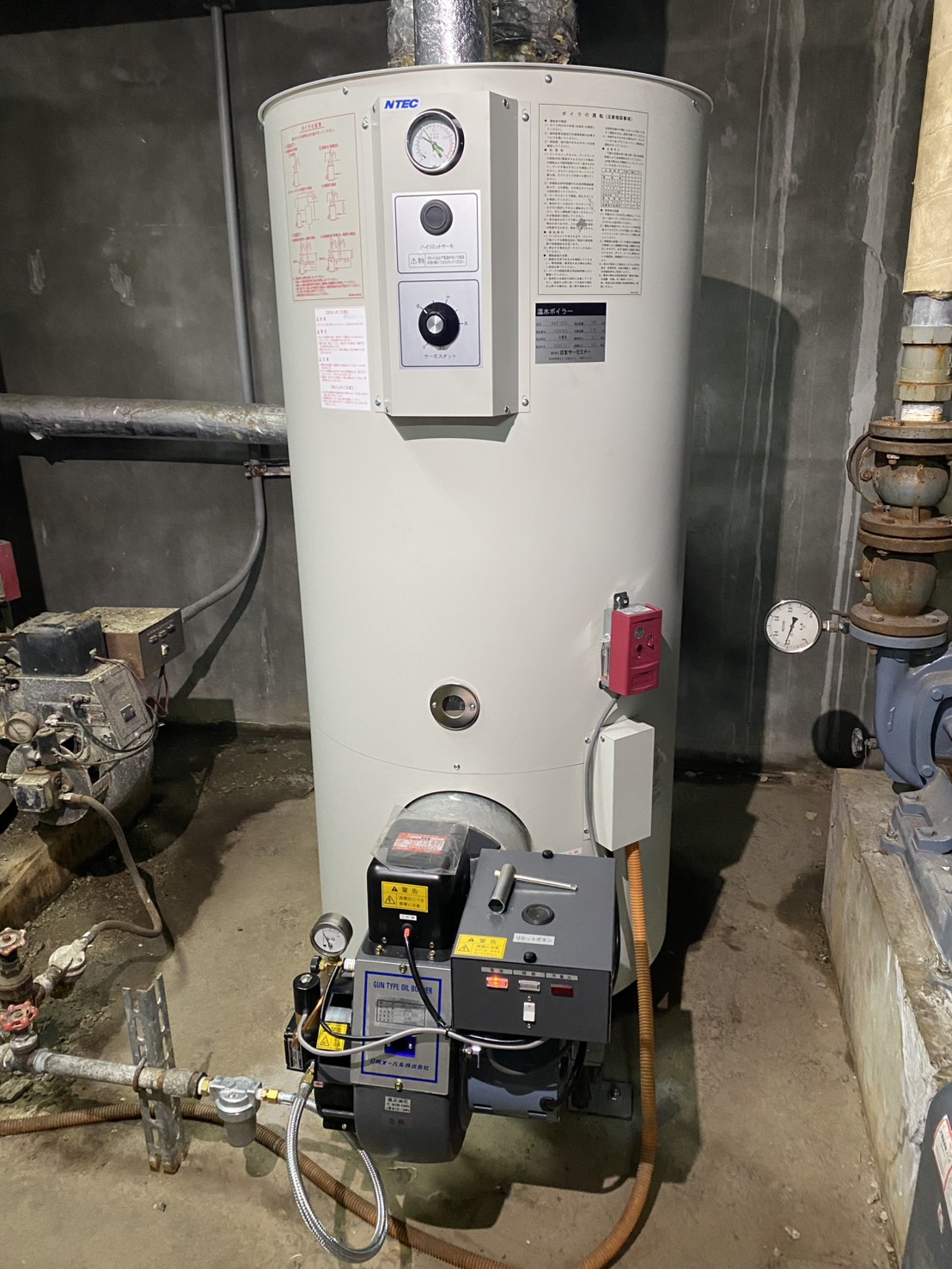 2026年1月・淡島水族館・新規温水ボイラー設置完了報告🎊