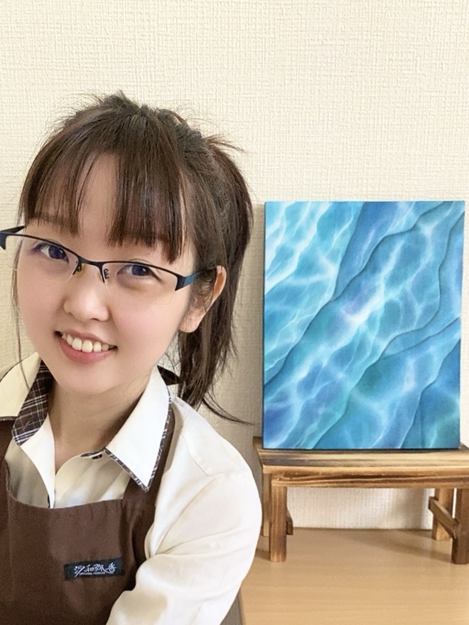 人間としての活動を停止してまで完成させた絵がこちらです