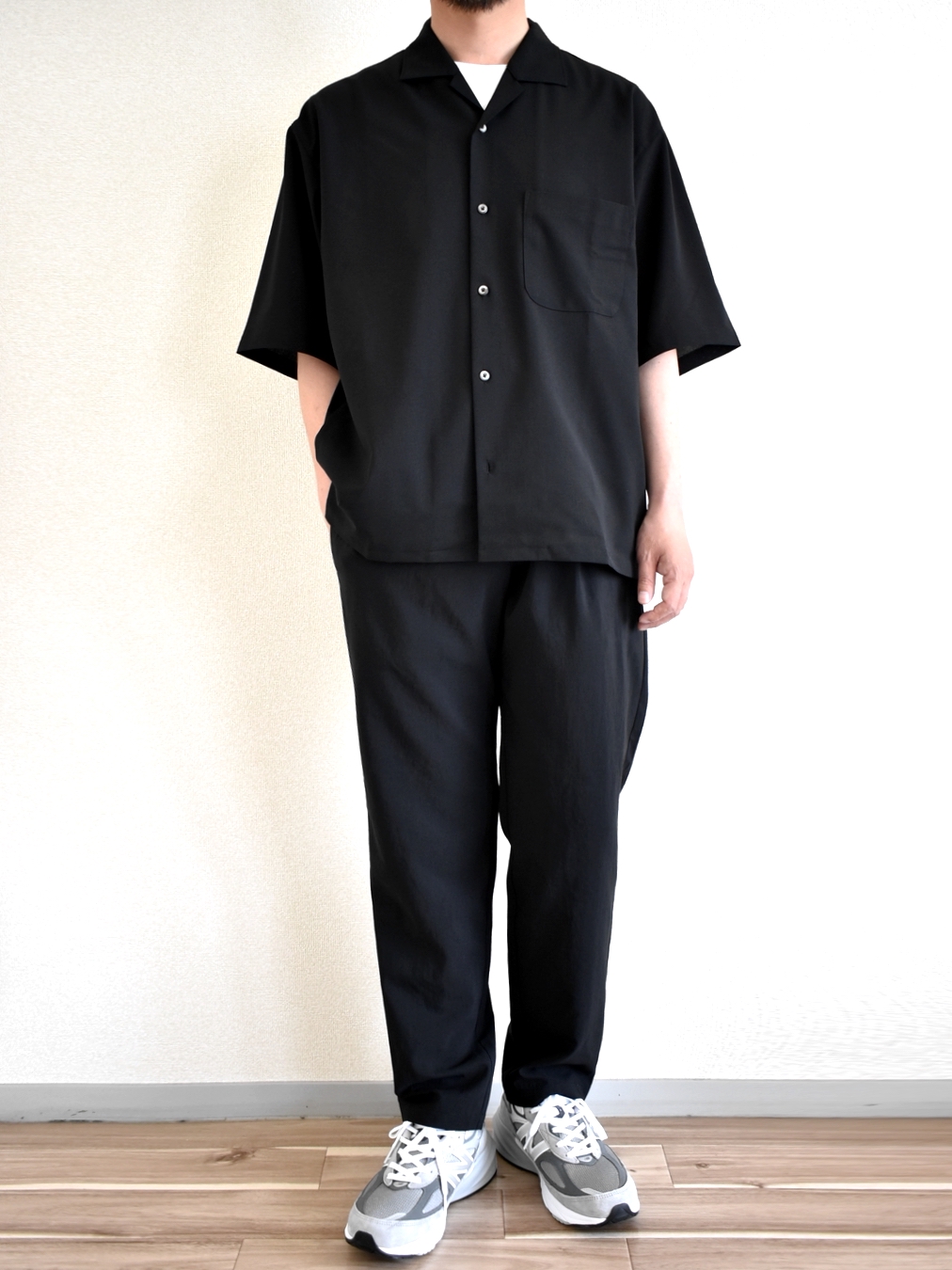 【STYLING】LAMOND シャリシャツ&パンツ セットアップコーディネート