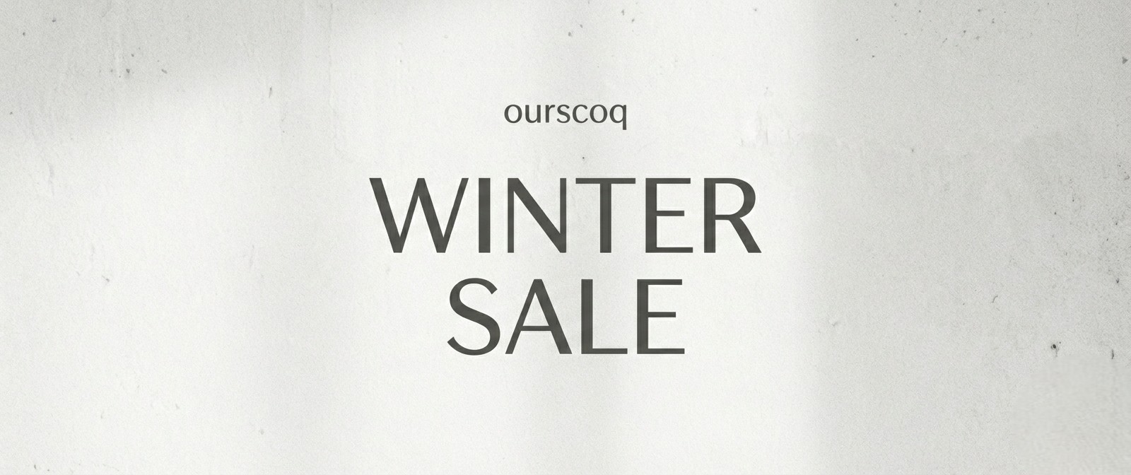 【EVENT】ourscoq WINTER SALE 2026/01/06まで