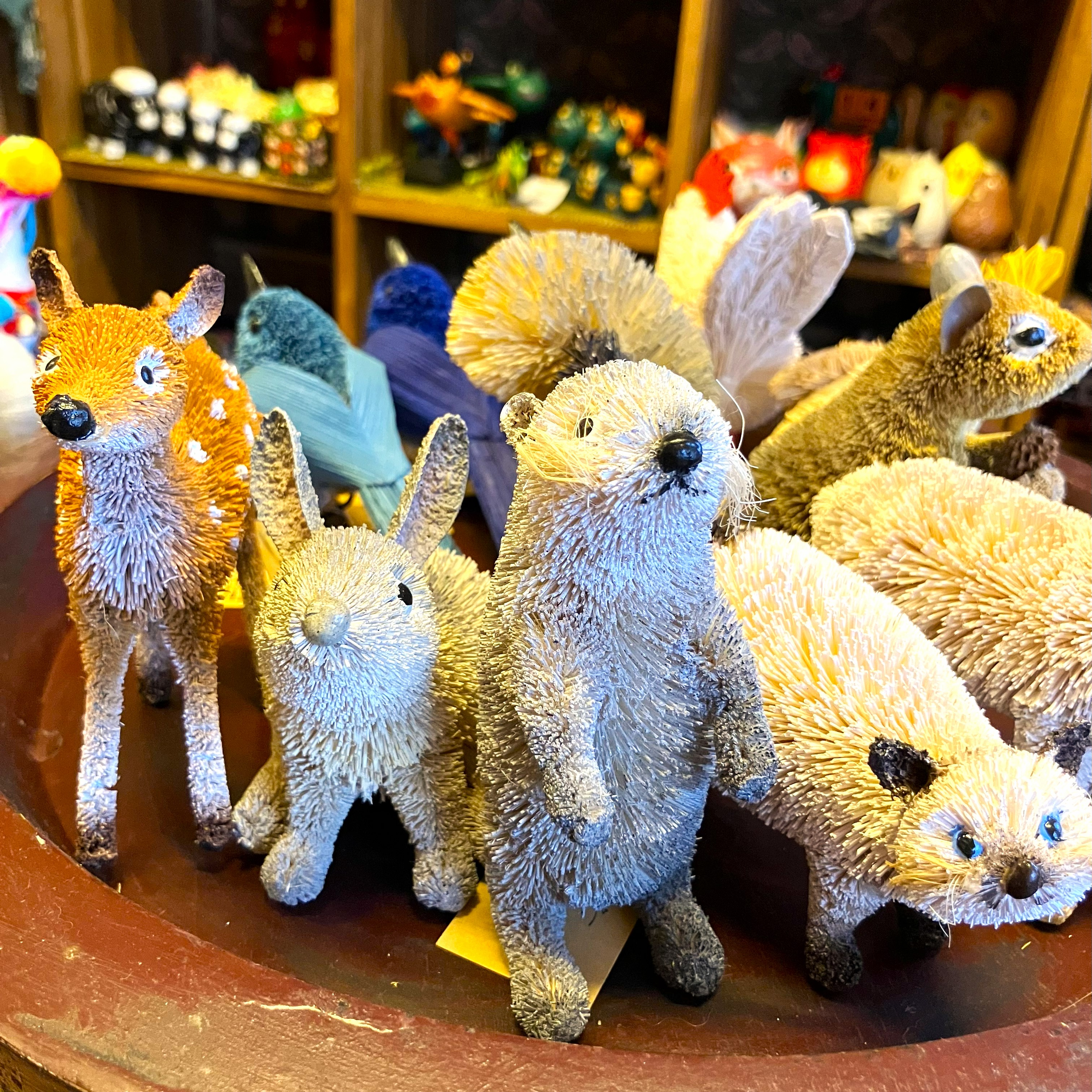 たわしのアニマルたちをUPしました。