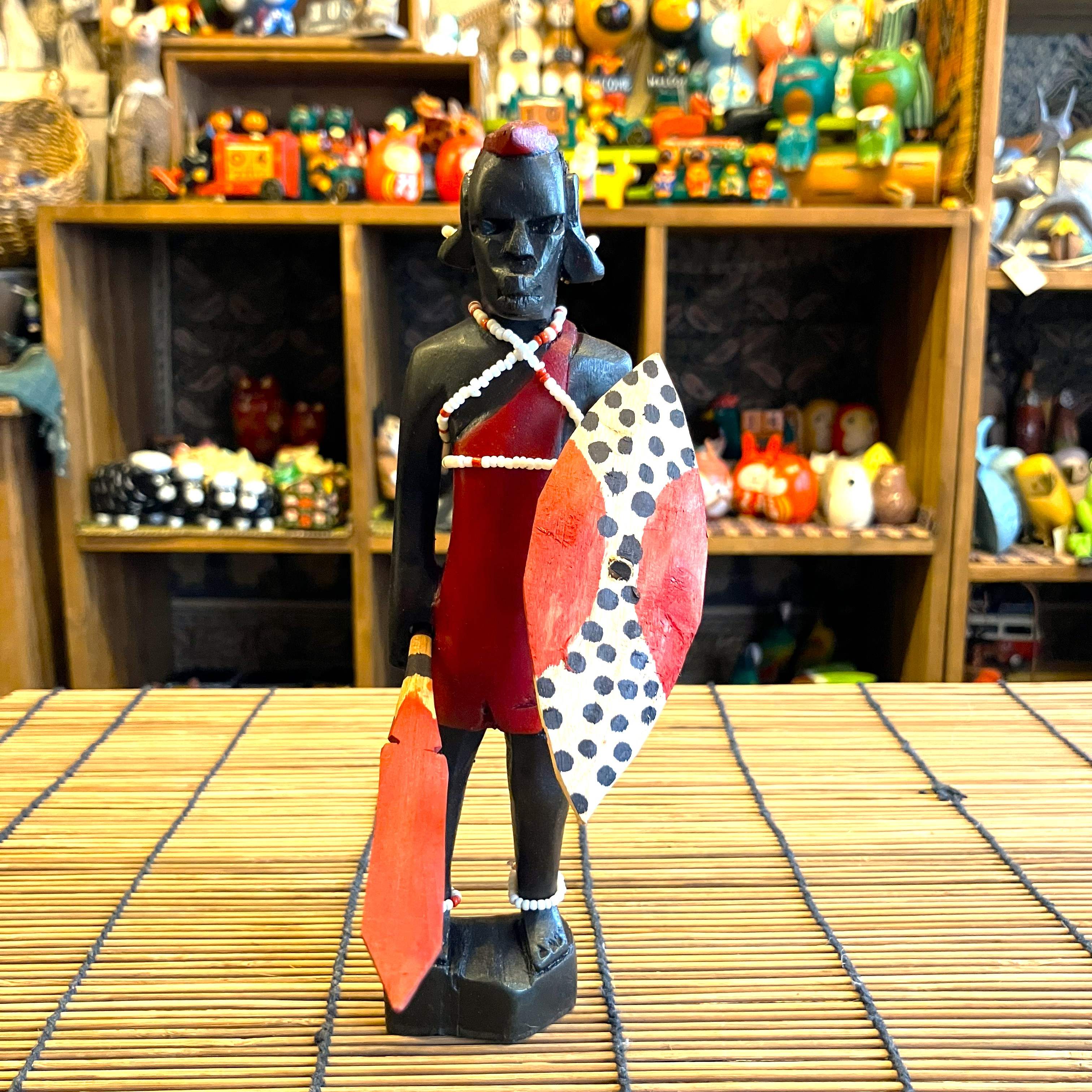 ケニア マサイの戦士をUPしました。