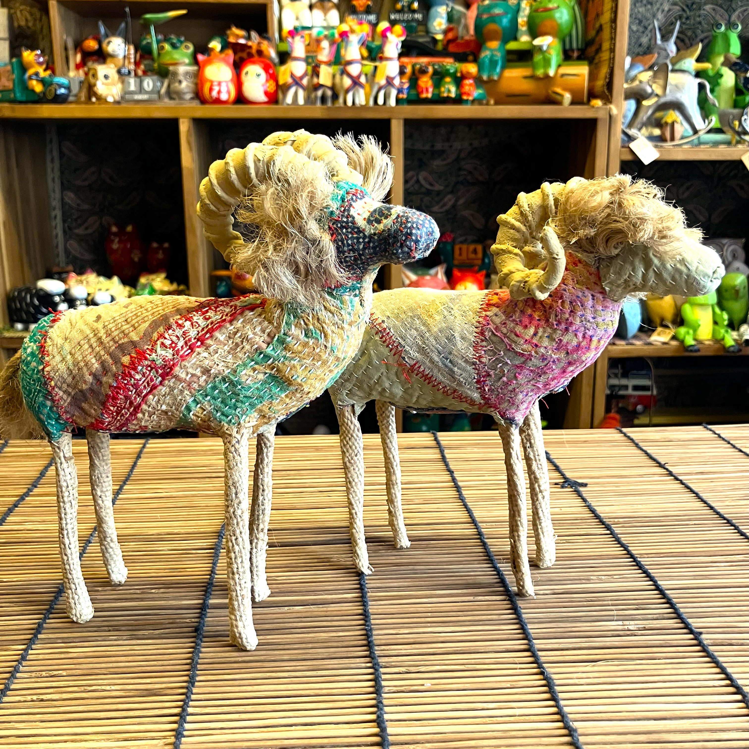 冬にピッタリのアニマルオブジェ