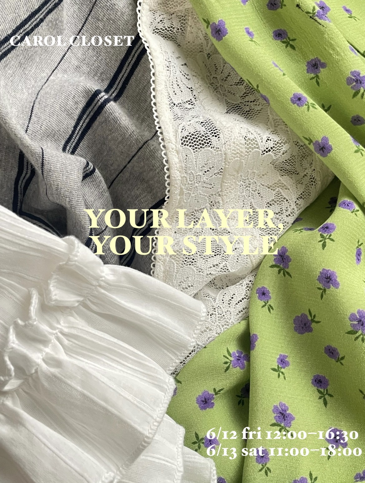 YOUR LAYER , YOUR STYLE