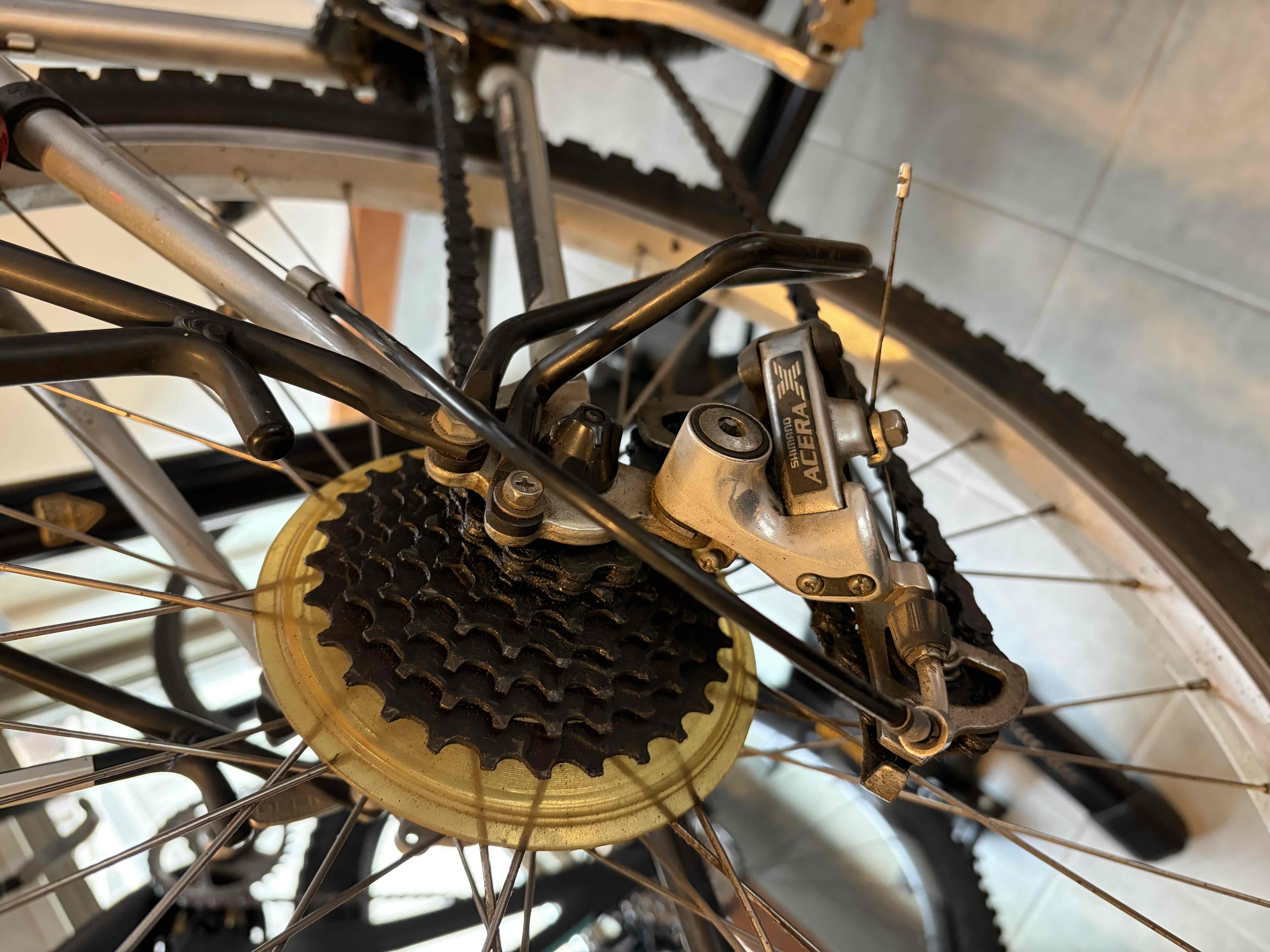 チェーンとディレイラーの清掃