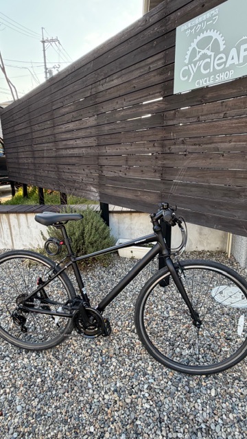 クロスバイクのブレーキワイヤーの交換と点検をさせていただきました。