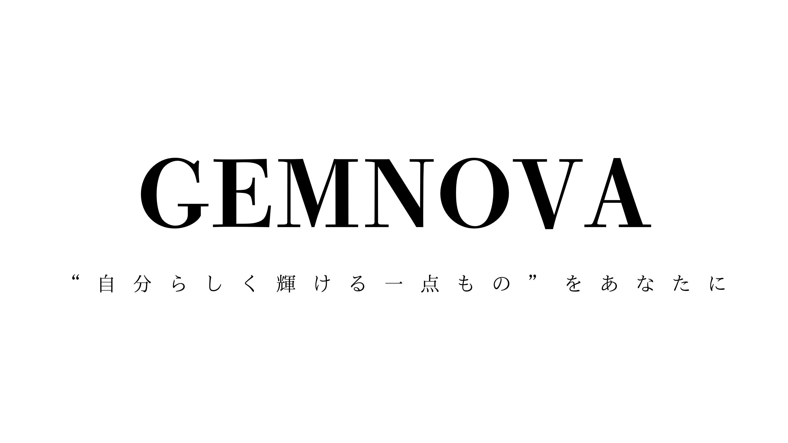 GEMNOVAについて