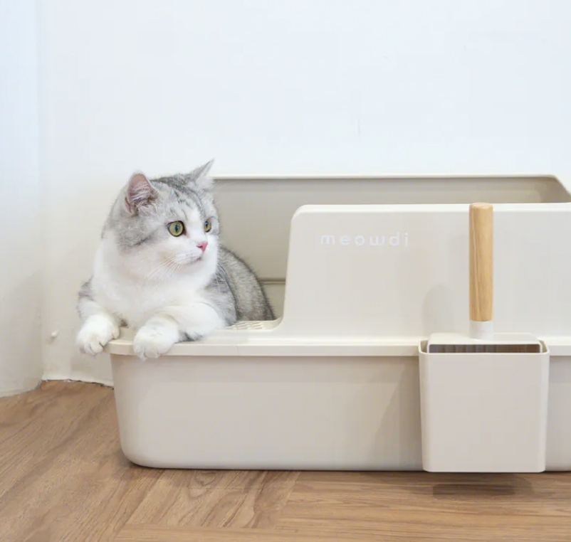 【新商品】これ正直…もっと早く欲しかった。ステンレス猫トイレ登場🐾