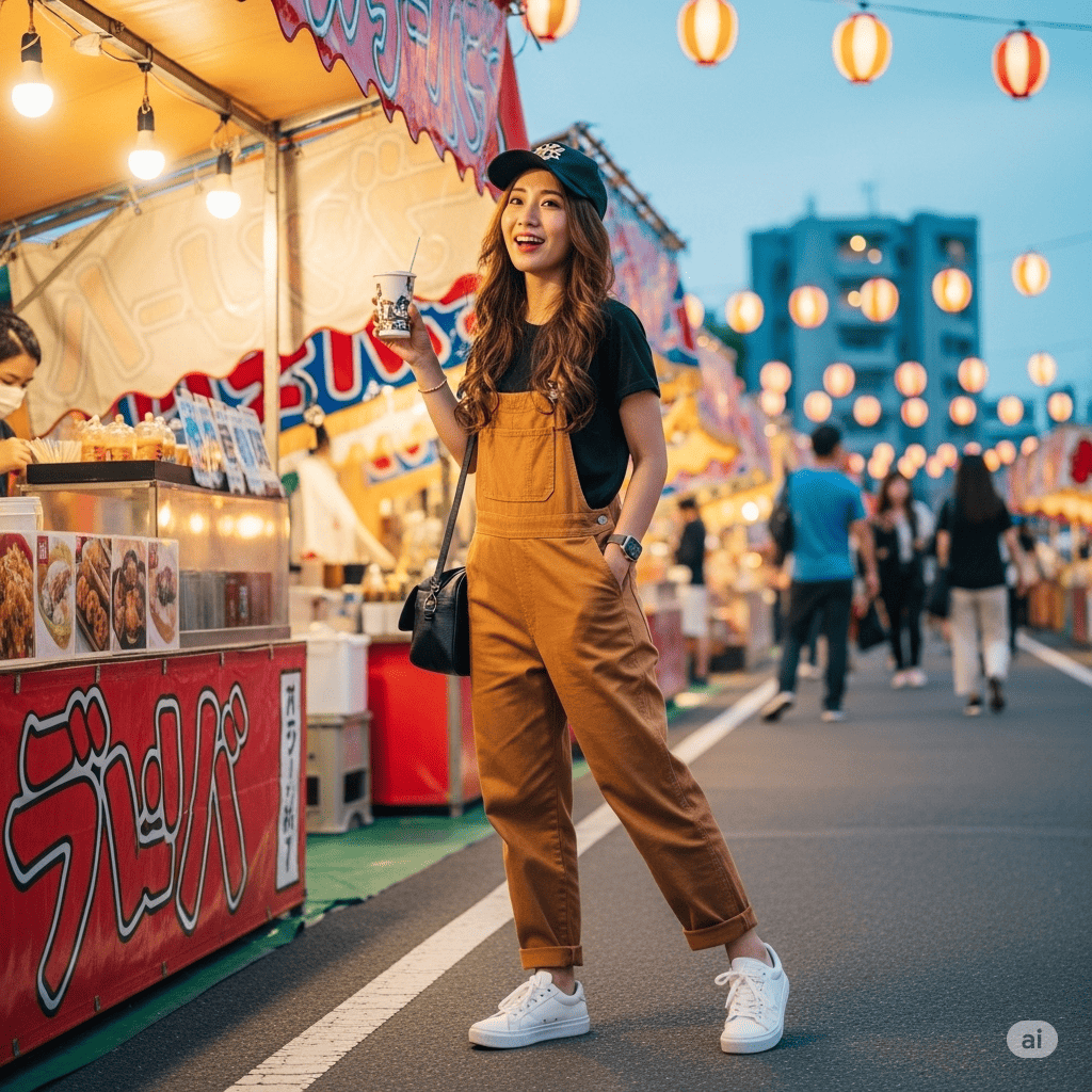 夏オーバーオールは暑苦しくない”30-40代女性のための”上品な着こなしガイド