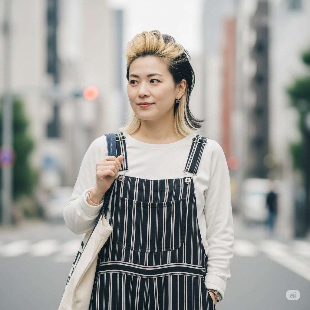 ぽっちゃりでも大丈夫「サロペットで叶える」体型カバー&おしゃれコーデ