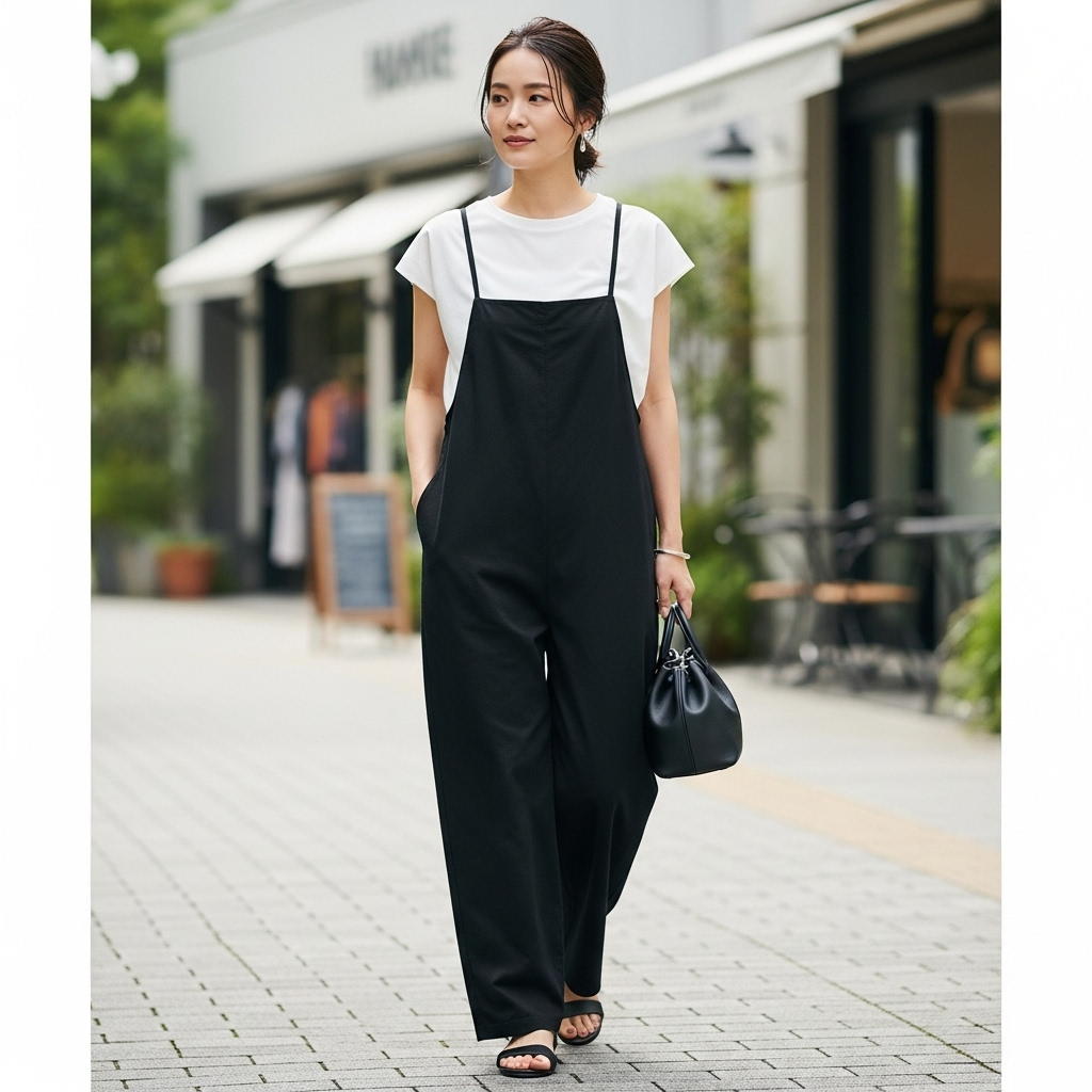 大人女性の「サロペットの選び方」完全ガイド