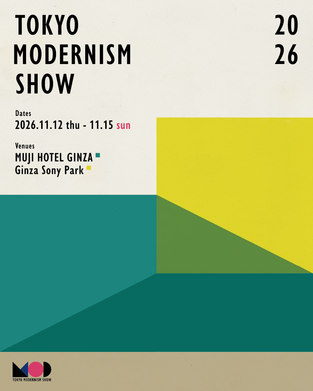 TOKYO MODERNISM SHOW 2026