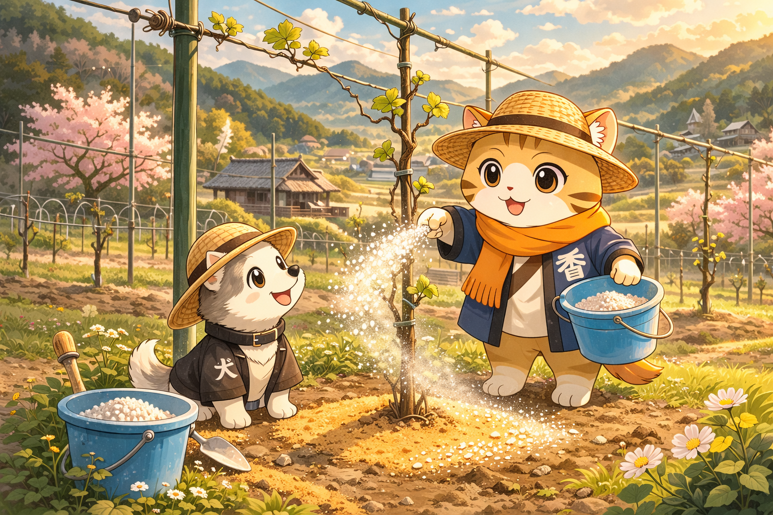 枝の伸びも、香りの深さも。春は“整える”季節です。