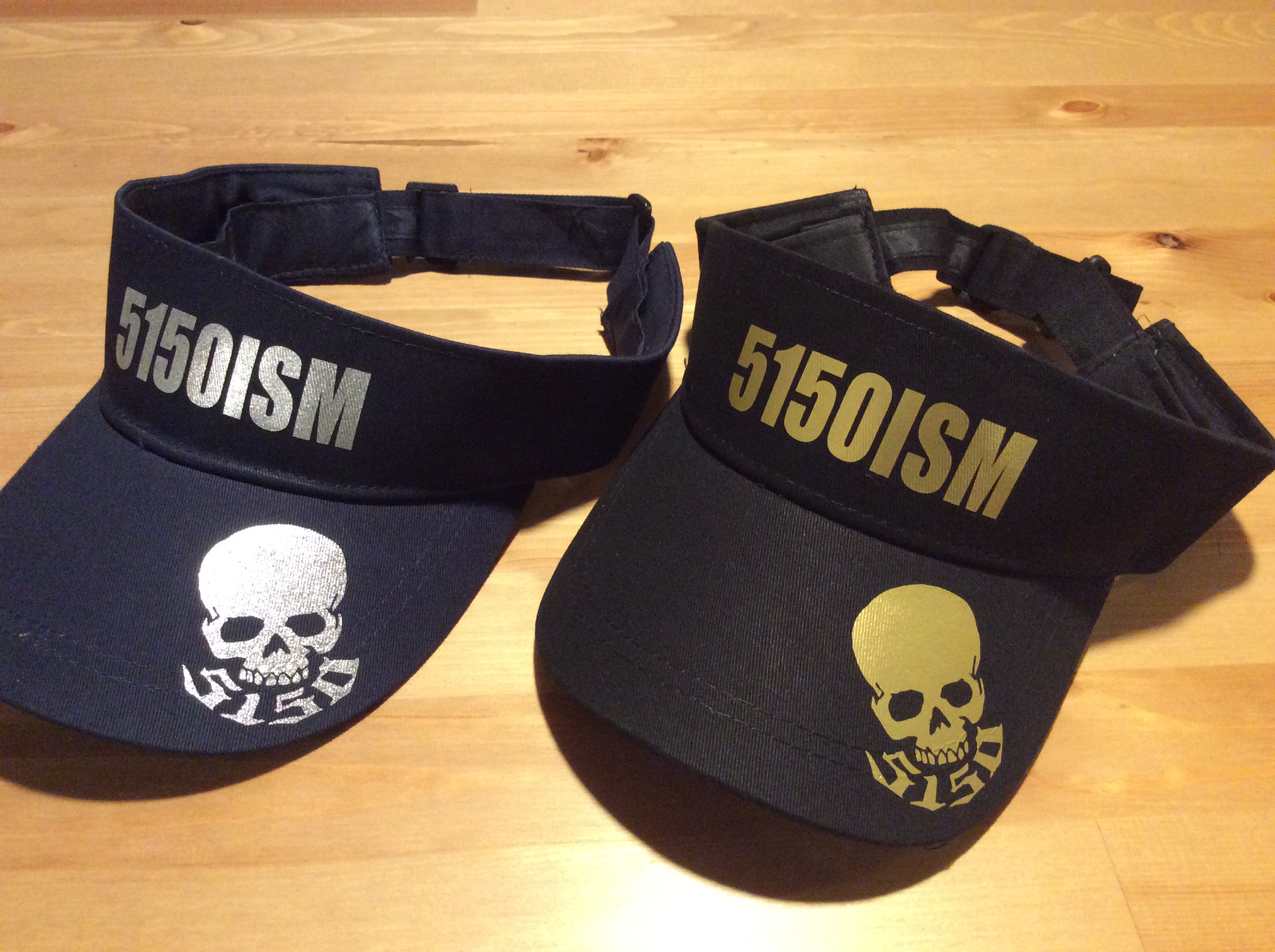 5150ISM SkullDesign サンバイザー
