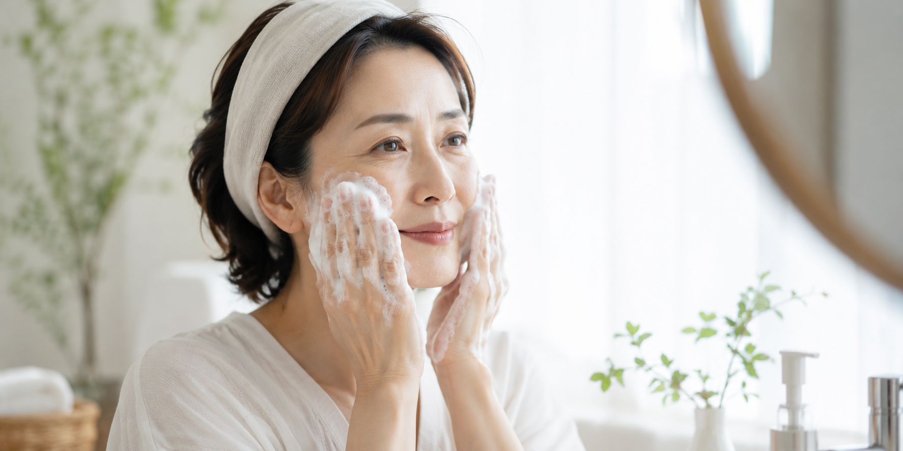 肌は擦れば擦るほど老ける？シミ・たるみを防ぐ洗顔習慣とは